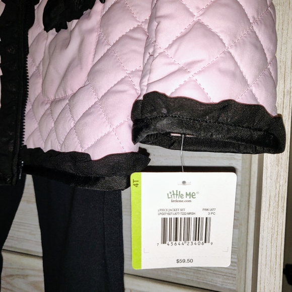 Little Me Jacket, T-shirt and Pants Trio - Picture 5 of 5